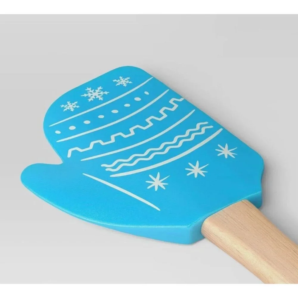 Target Christmas Figural Mitten Spatula Blue Wondershop™ Silicone Baking